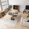 Krzesło dębowe Hexe w aranżacji w salonie - XMasterWood