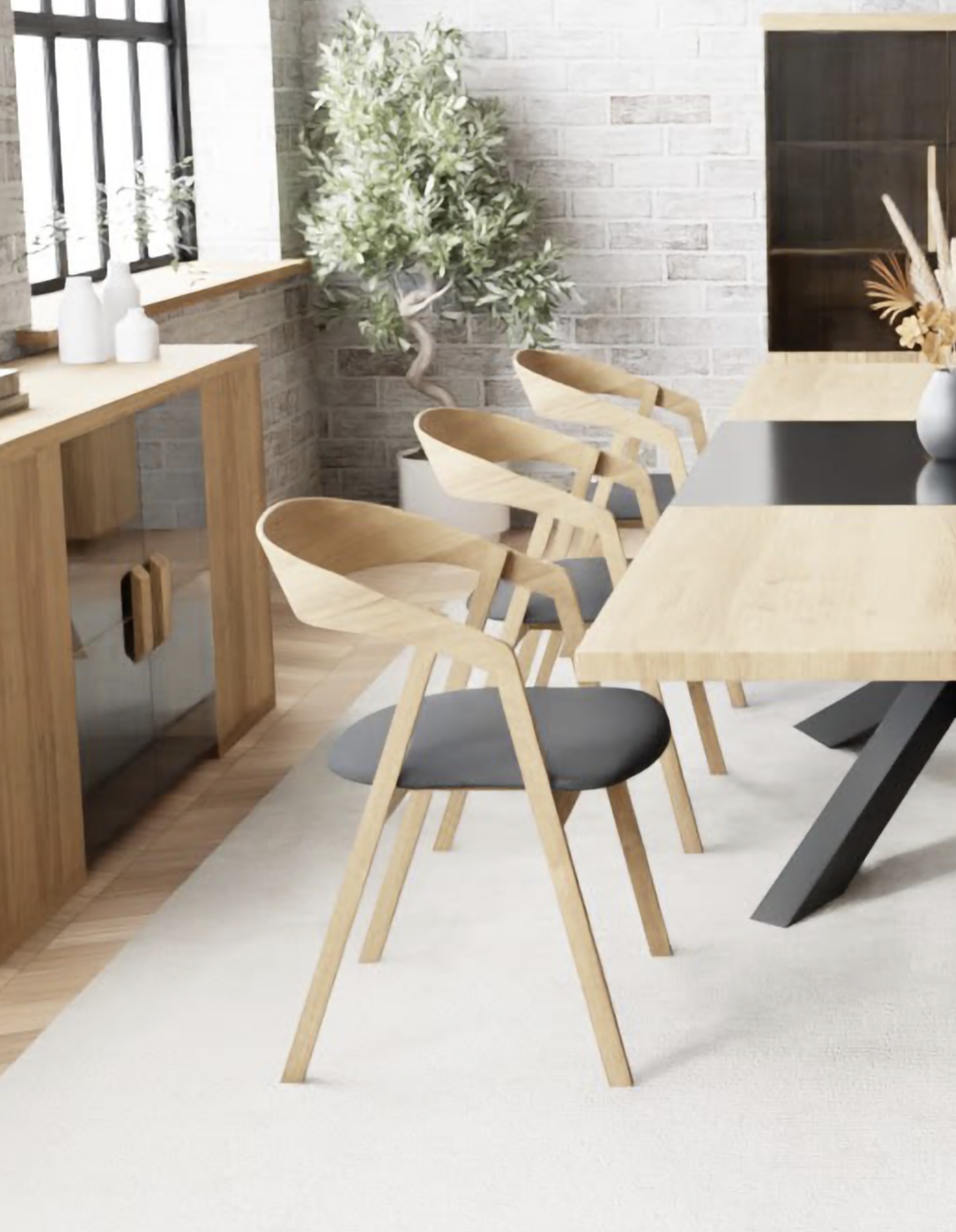 Krzesła dębowe Hexe - XMasterWood